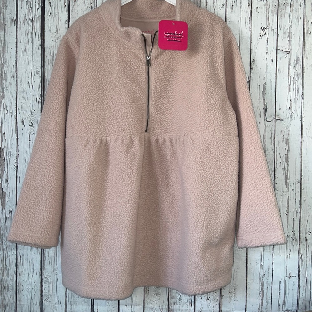 Isabel maternity Sherpa sweater
